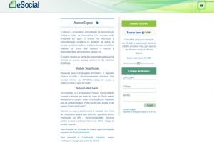 Fim do acesso por código aos módulos eSocial web será gradual